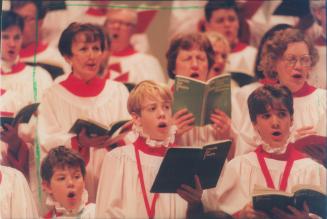 Christmas Carollers at St. Paul's Church Bloor and Jarvis
