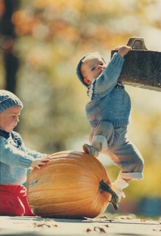 Cody's pumpkin. There's a lot of neat stuff you can use a pumpkin for, and 19-month-old Cody Cooper discovers yet another one when he and his dad were(...)