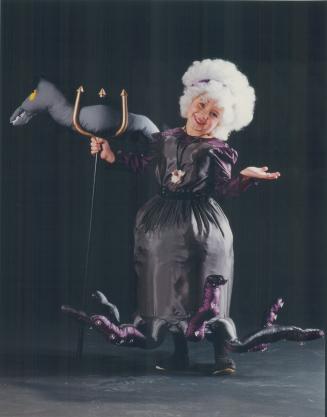 Falon Fiorino, 5, won second prize as Ursula the Octopus