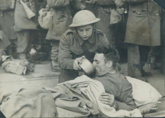 Many wounded were among the 335,000 troops broought across the channel