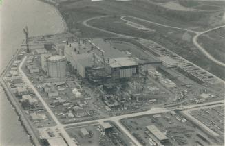 The nearly-completed Darlington nuclear power plant helps make Durham the nuclear capital of Canada