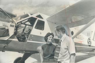 Jill and Grant Davidson. They started flying in 1960