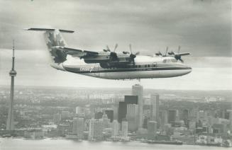 Airborne: A short-take-off-and-landing (STOL) commuter air service from the Toronto Island to Ottawa will get off the ground next spring