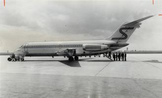DC-9 Tarmac at malton airport. Imported Britishers helped make components