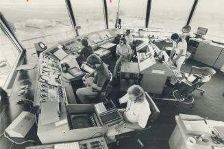 Occupational stress among air traffic controllers, seen at work in Toronto International Airport, is at its worst in their poor relations with managem(...)