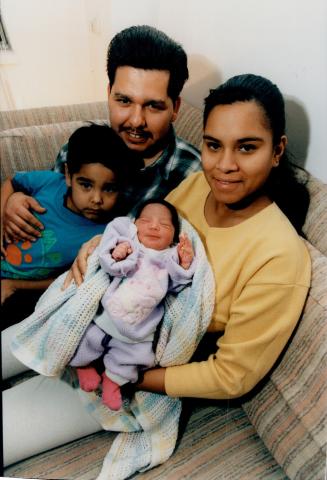 Erika and Rodolfo Hernandez baby Jenifer son Brian