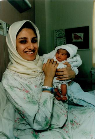 Anila Shah and Daughter Noor Raya 7 seconds after midnight