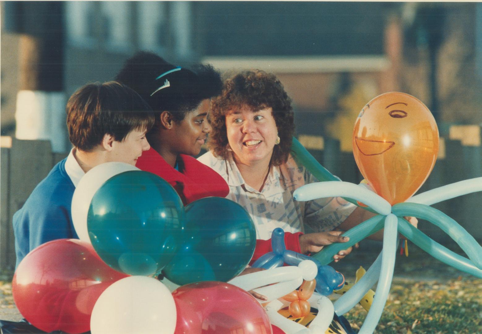 Ideas are ballooning at library's teen class