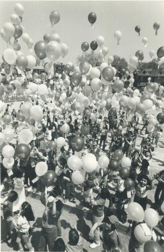 They're off! Students from Montrose Public School released 1,169 balloons yesterday as part of a Metro-wide balloon race to raise money for the Inner (...)