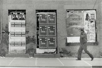 Urban wildlife: Critic Chris Hume says that even in the March gloom, Toronto's wall posters are like colorful plants that spring up overnight on our cold city streets