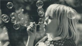 Blowing bubbles