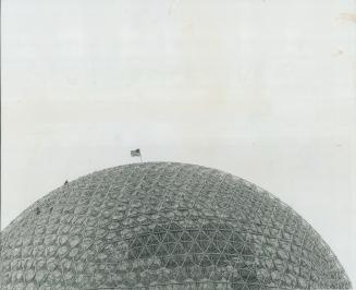 The geodesic dome designed by Buckminster Fuller