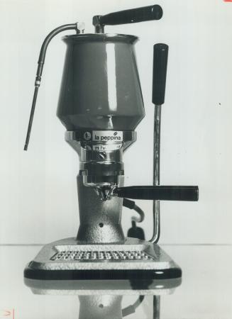 Espresso machine that can make perfect capuccino coffee is food writer Stephanie Cameron's idea of a real fantasy gift for a cook's Christmas. Cost ranges from $189 to $450
