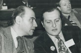 L To R Peter Newman and Prof. Abe Rotstein