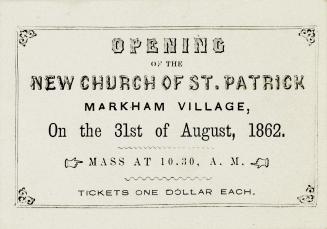 Opening of the New Church of St