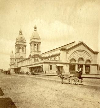 Image shows a Union station building from the outside.