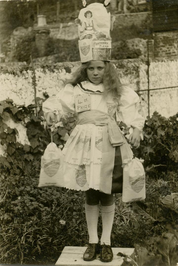Girl in costume