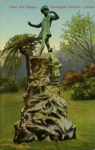 Peter Pan statue, Kensington Gardens, London