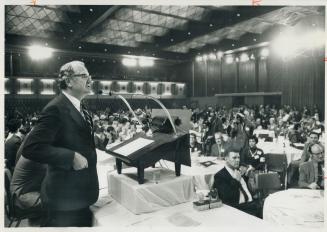 Saying Farewell to his political career, New Democratic Party Leader Donald C