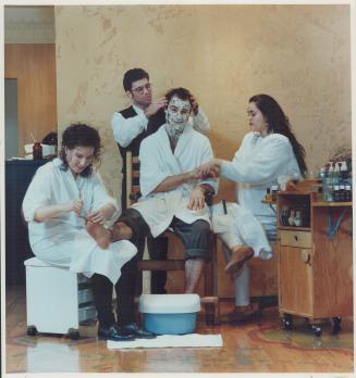 Relax, guys, there's nothing to fear about facials, manicures, pedicures or any of that stuff you figure is strictly women's domain. So open your mind(...)