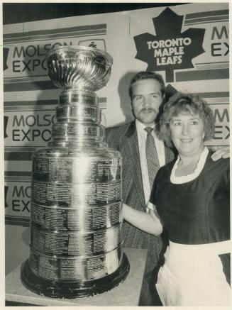 Wendel's dream? The Stanley Cup found itself in the possession of Harold Ballard and his Maple Leafs at the Meet the Leafs luncheon Yesterday. There's(...)
