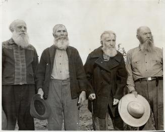 Bearded Elders ranging in age from 70 to 90 years are founders of the community