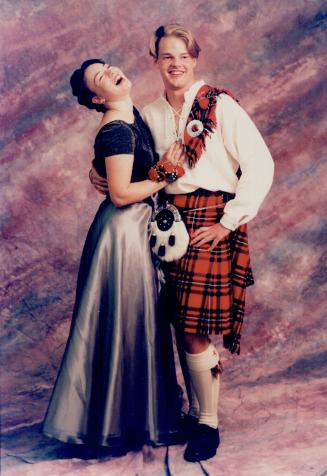 Northern Secondary School Prom Neil MacGregor and Eleanor Johnston