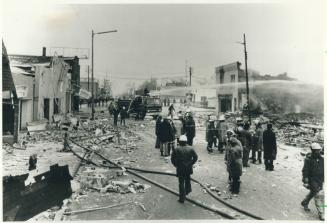 A 1980 explosion, triggered when a drunk driver hit a natural gas line, wrecked the main street of Essex