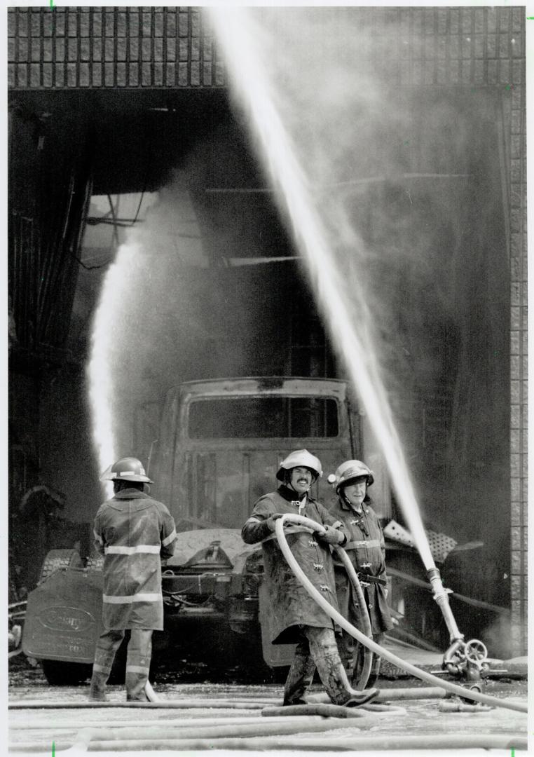 Costly blaze