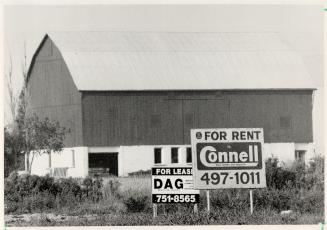 Farm for rent: Sale and rent signs on farms are as high as an elephant's eye in rural areas around Metro, where cornfields and dairy farms are disappearing under an advancing wave of houses