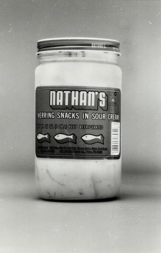 Old-world treat: Nathan's pickled herring is made with natural ingredients
