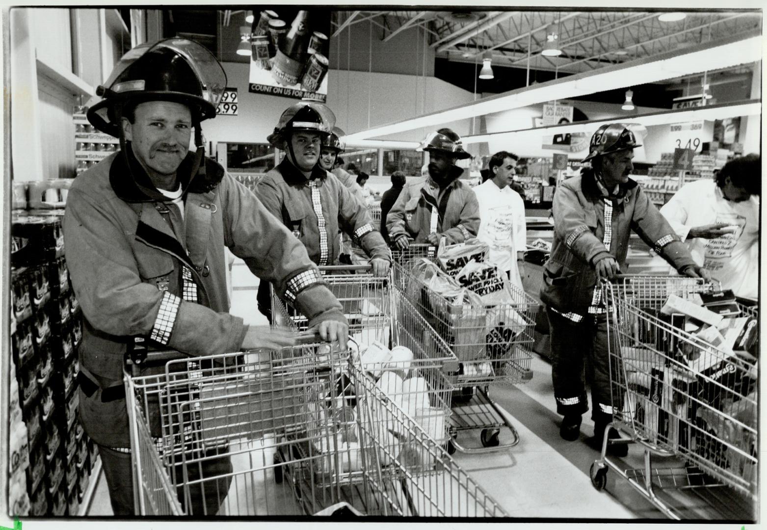 Firemen no identified