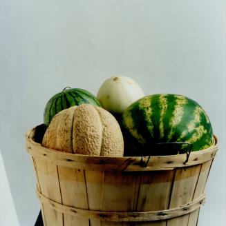 Piece of the Action: From top, honeydew, cantaloupe, yellow and red watermelon are grown in Ontario