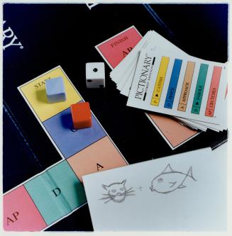 Pictionary, a team game that involves sketched clues, should reach sales of one million this year