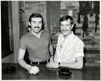 Bar owners Roger Wilkes (left) and David Payne: 'Aldermen' in the gay community