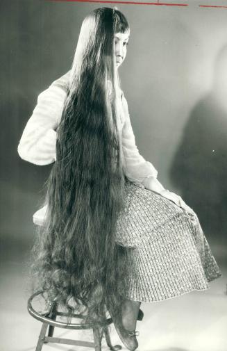 Marie grew 58-inch tresses in 9 years