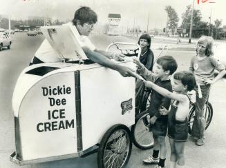 Ice Cream Peddler Steward finds Mississauga children are the hardest customers to please