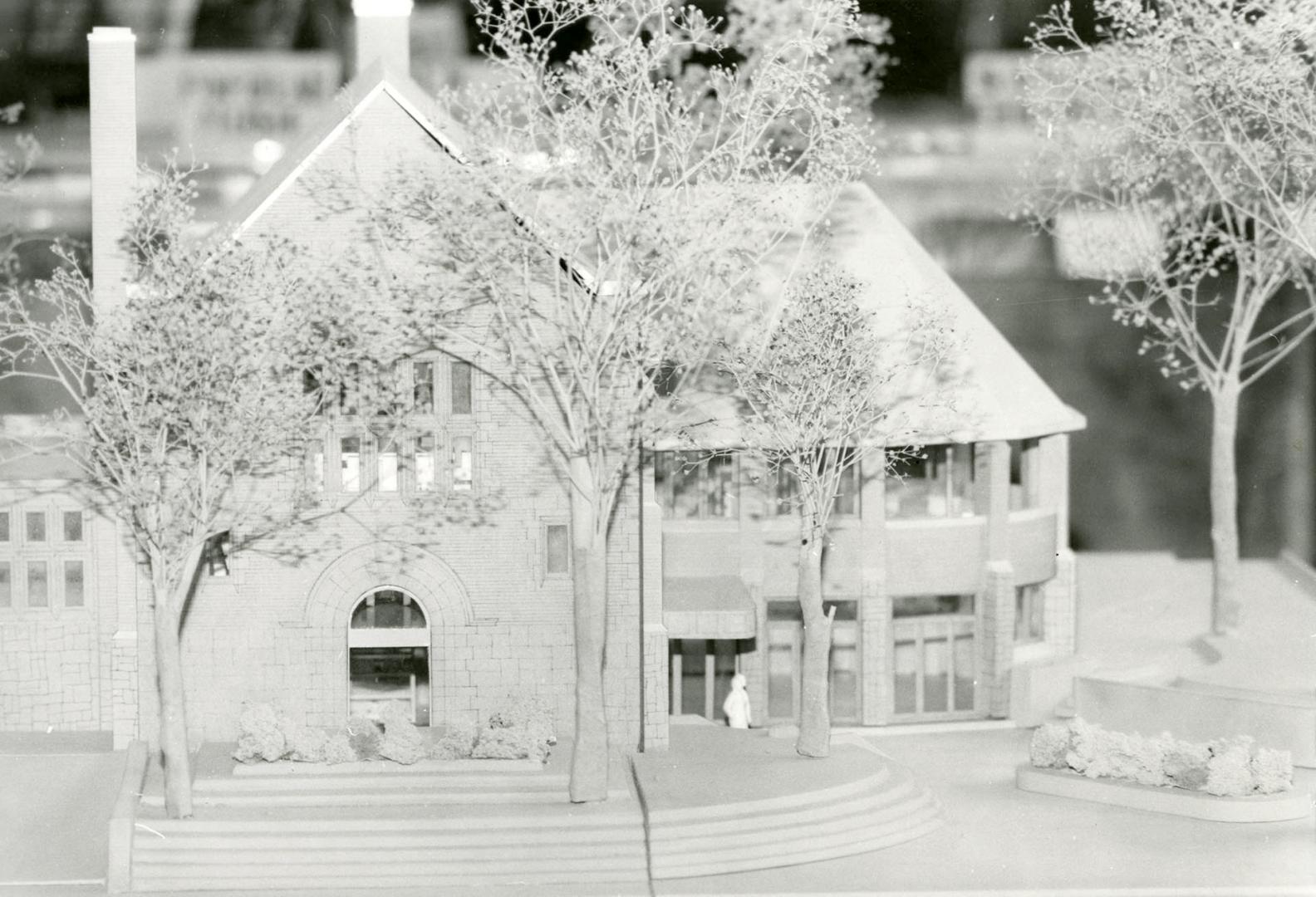Image shows a model of the branch.
