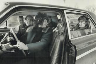 Transport service is provided by Mrs. Joy Fraser, at the wheel. With eight assistants and a Local Initiatives Program grant, she arranges entertainmen(...)