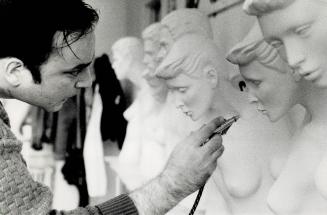 Makeup artist John Tran has been making faces at Hindsgual Mannequins on Ontario Street for eight years, preparing the silent models for retailers acr(...)