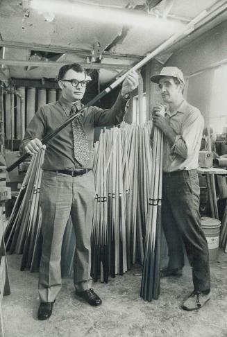 Billiard cues are the highly Canadian speciality of the Dufferin Cue Company, of Etobicoke