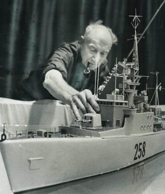 Off to sea in miniature, Retired electronic engineer William H