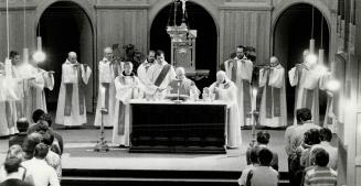 Monks celebrate birth of Christ with joyous song