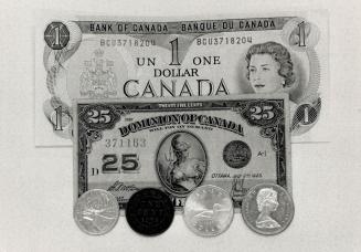 Over The Years Canadians have seen the $1 bill, a 25-cent bill and coins worth 25 cents, 1 cent, $1 (the loony) and 50 cents. The 25-cent bill and 1-c(...)