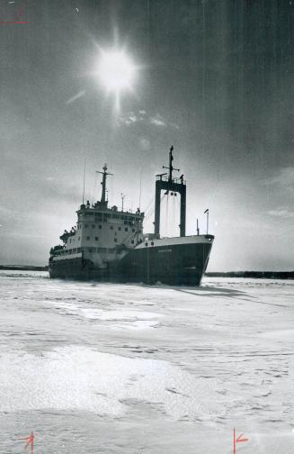 Icebreaker needed on Georgian Bay, Canada's largest icebreaker operating in the Great Lakes, the Coast Guard ship Griffon has been working out of Midland for winter