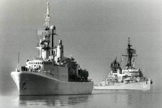 Fun Ship: Life aboard the warship HMCS Annapolis seemed luxurious to Soviet sailors, who marvelled at its microwave oven, popcorn - and the ship's photocopier