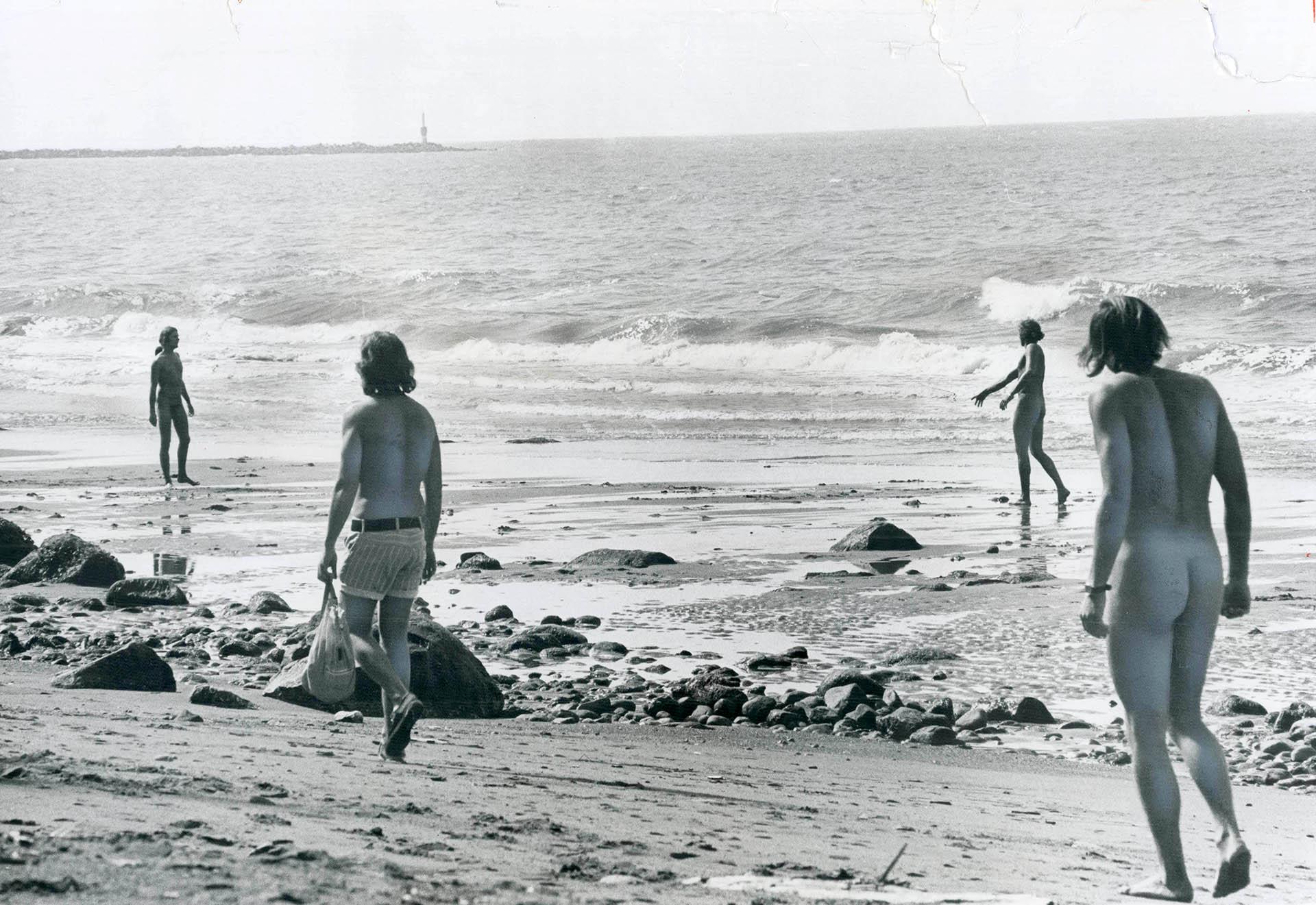 The Nudist Beach of Vancouver has attracted young people from across the  country, including Ontario – All Items – Digital Archive : Toronto Public  Library