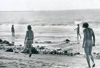 The Nudist Beach of Vancouver has attracted young people from across the country, including Ontario