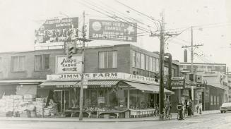 Jimmy's Farm, Queen Street East, southwest corner of Coxwell Avenue, Toronto, Ont.