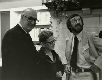 Official opening of the renovated Beaches Branch, Toronto Public Library, 26 September 1980